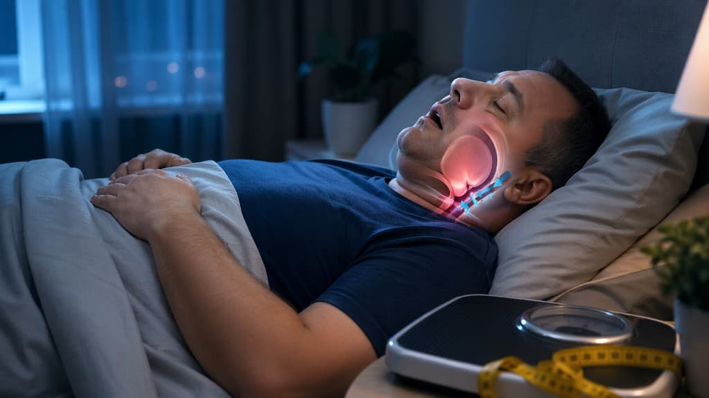 Sleep apnea and weight: the cycle nobody talks about